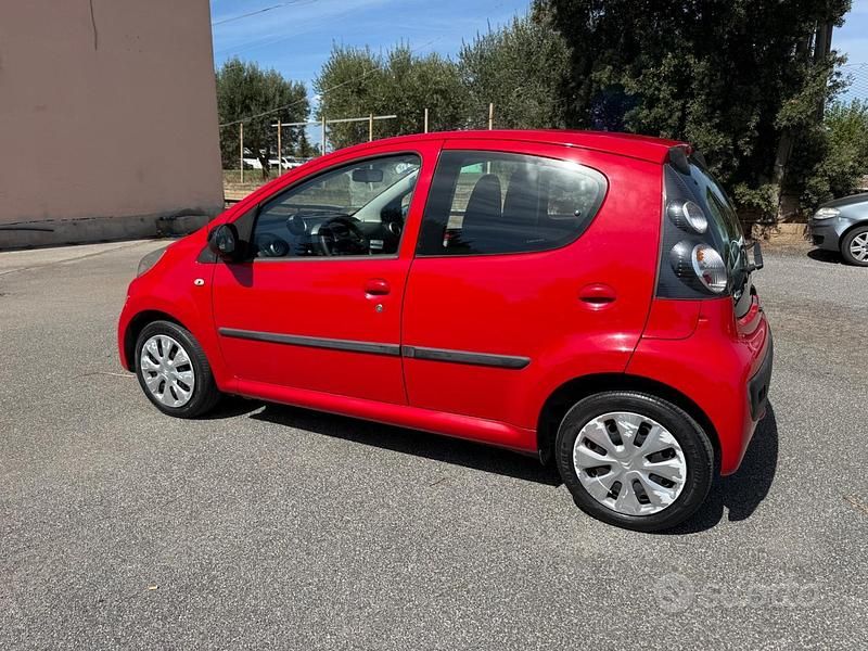 Usata Citroën C1 68 CV (50 kW) 2005 Rosso Utilitaria