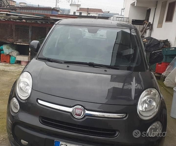 Usata Fiat 500L 75 CV (55 kW) 2014 Grigio Monovolume