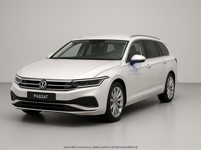 Usata VW Passat Elegance 150 CV (110 kW) 2025 Bianco Station wagon