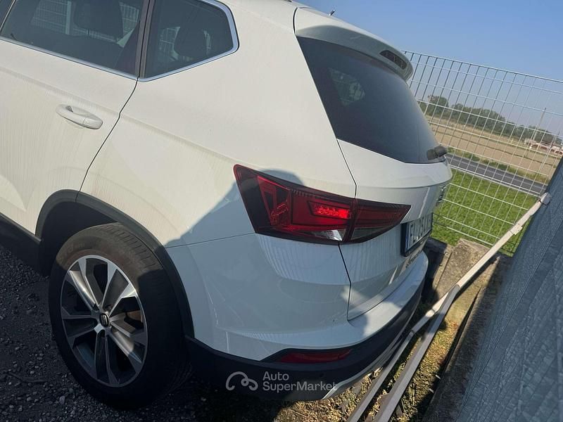Używany Seat Ateca 116 KM (85 kW) 2017 Biały SUV