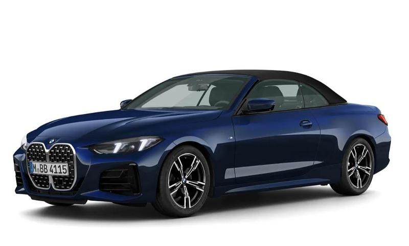 Usata BMW 420 Cabriolet M Sport 190 CV (139 kW) 2024 Tanzanite blu metallizzato Cabrio