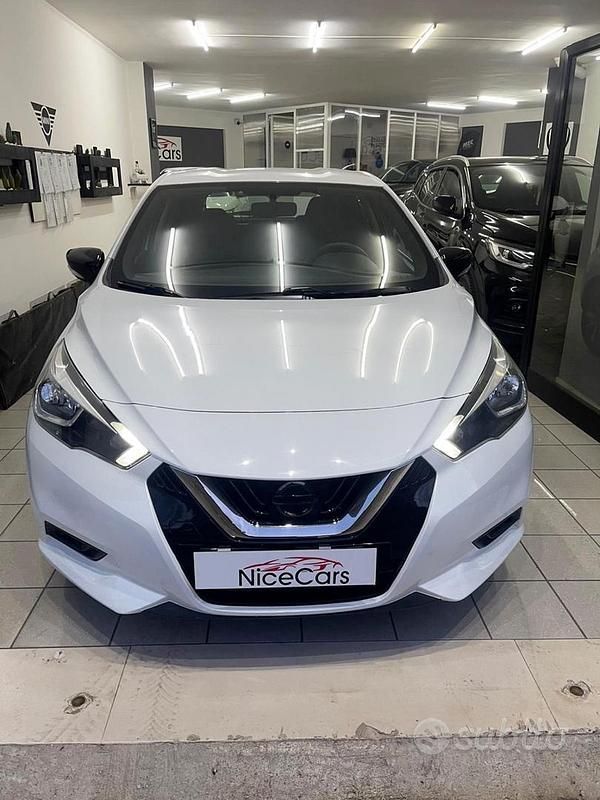 Usata Nissan Micra Visia+ 90 CV (66 kW) 2018 Bianco Utilitaria