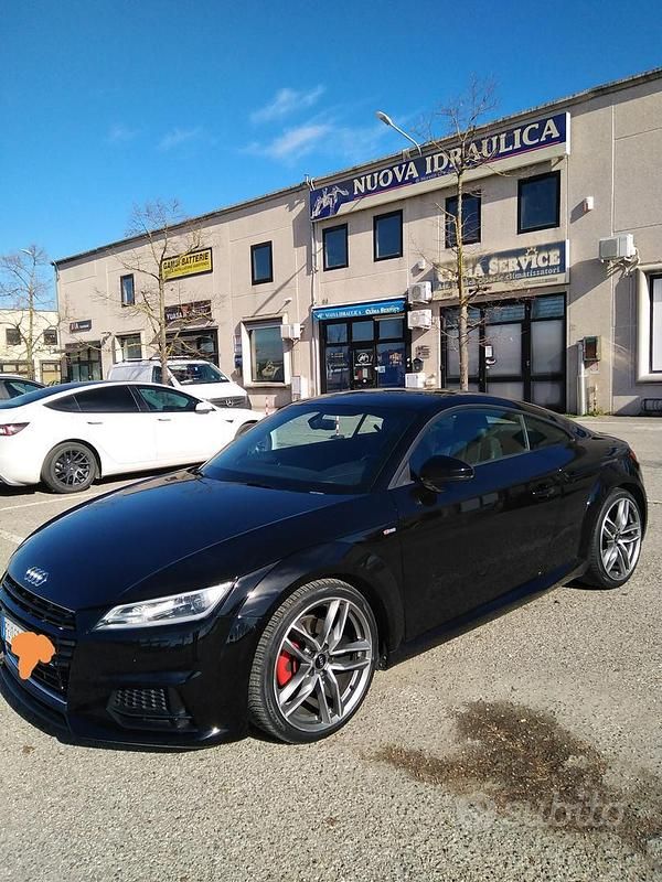 Usata Audi TT S-Line 184 CV (135 kW) 2015 Nero Coupé