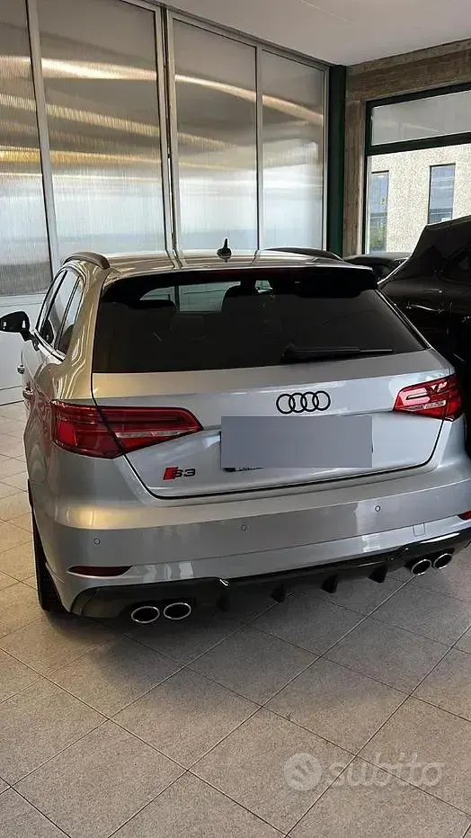 Usata Audi S3 Ambiente 300 CV (220 kW) 2019 Grigio Berlina