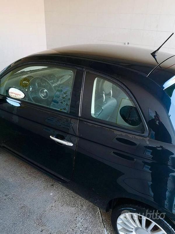 Usata Fiat 500 Pop 69 CV (50 kW) 2012 Nero Utilitaria