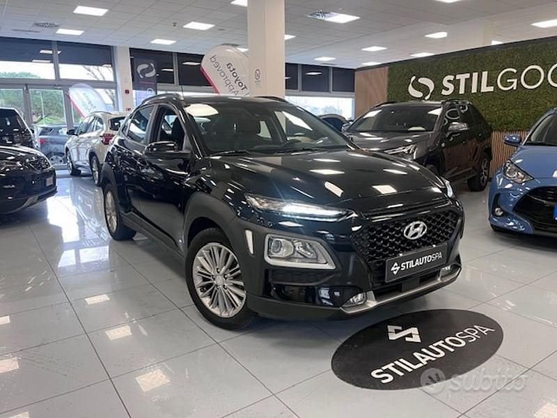 Usata Hyundai Kona Comfort 120 CV (88 kW) 2018 Nero SUV