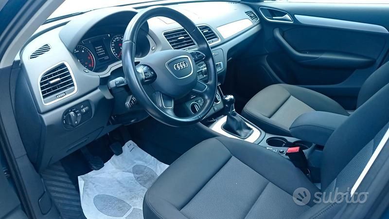 Usata Audi Q3 150 CV (110 kW) 2017 Blu SUV
