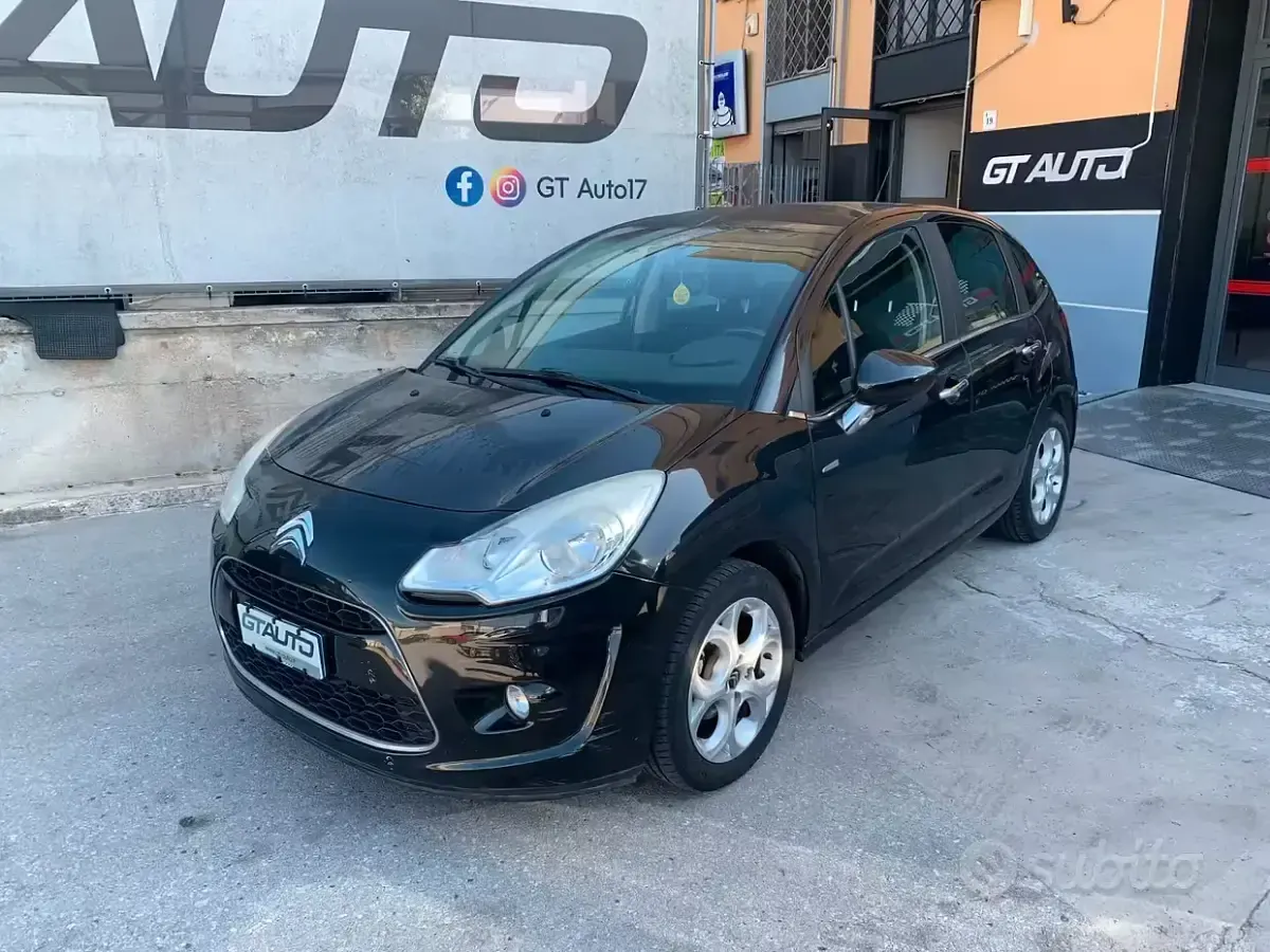 Usata Citroën C3 Exclusive 95 CV (69 kW) 2011 Nero Berlina