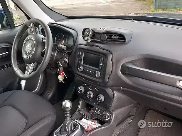 Usata Jeep Renegade Longitude 120 CV (88 kW) 2019 Blu/azzurro SUV