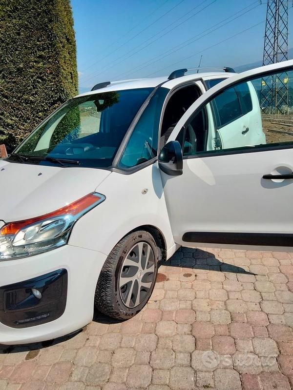 Usata Citroën C3 Picasso 2017 Bianco Monovolume