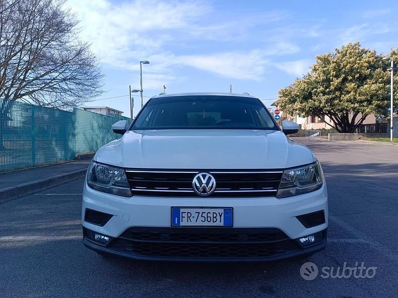 Usata VW Tiguan Business 150 CV (110 kW) 2018 Bianco SUV
