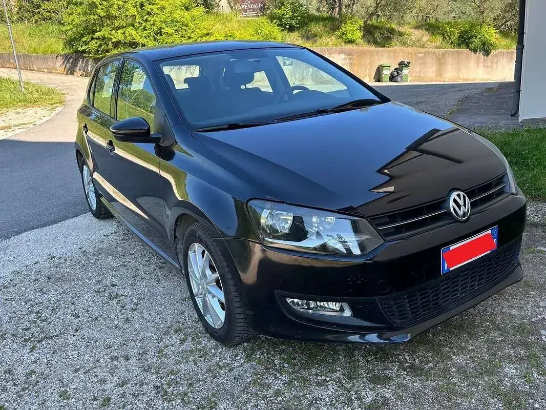 Usata VW Polo Comfortline 90 CV (66 kW) 2010 Nero Utilitaria