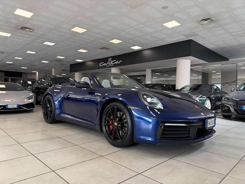 Usata Porsche 911 Carrera 4S Cabriolet 450 CV (330 kW) 2019 Blu/azzurro Cabrio