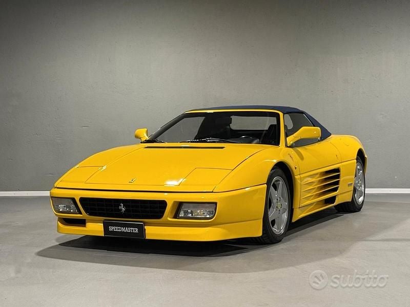 Usata Ferrari 348 320 CV (235 kW) 1994 Giallo fer 102 Cabrio