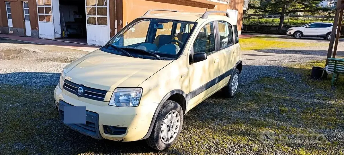 Usata Fiat Panda 4x4 60 CV (44 kW) 2006 Giallo Utilitaria