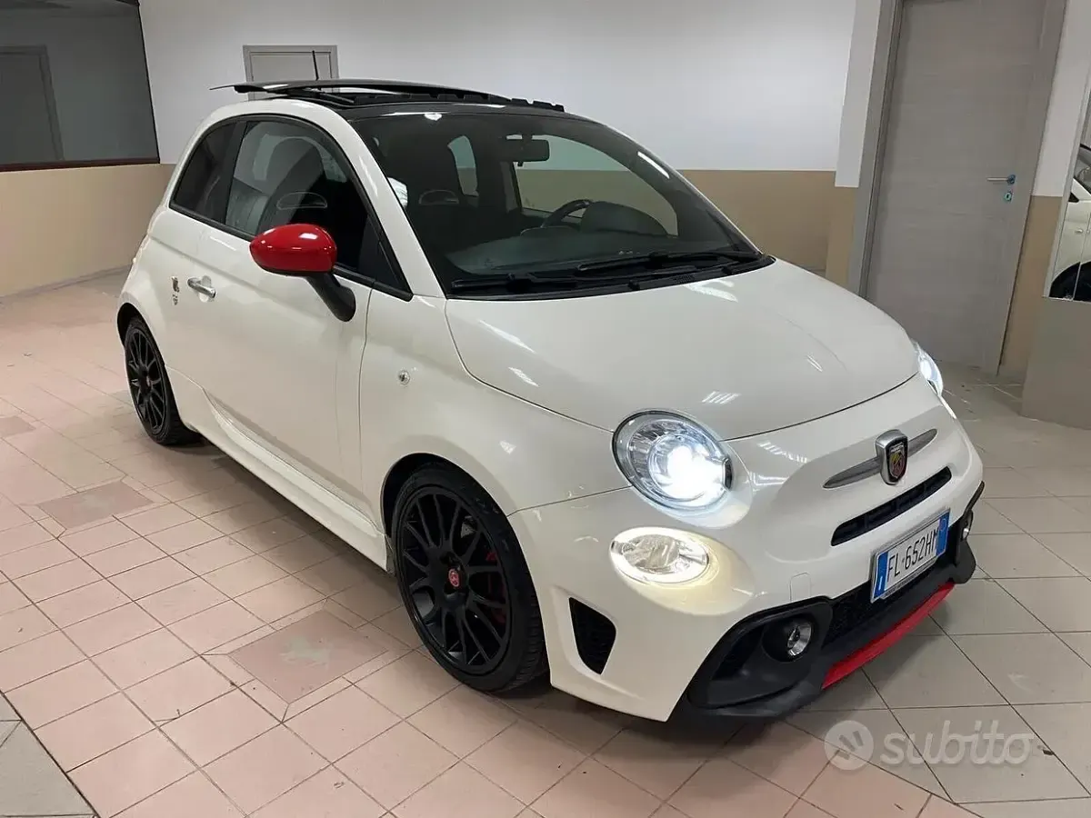 Usata Abarth 595 Pista 160 CV (117 kW) 2017 Bianco Coupé