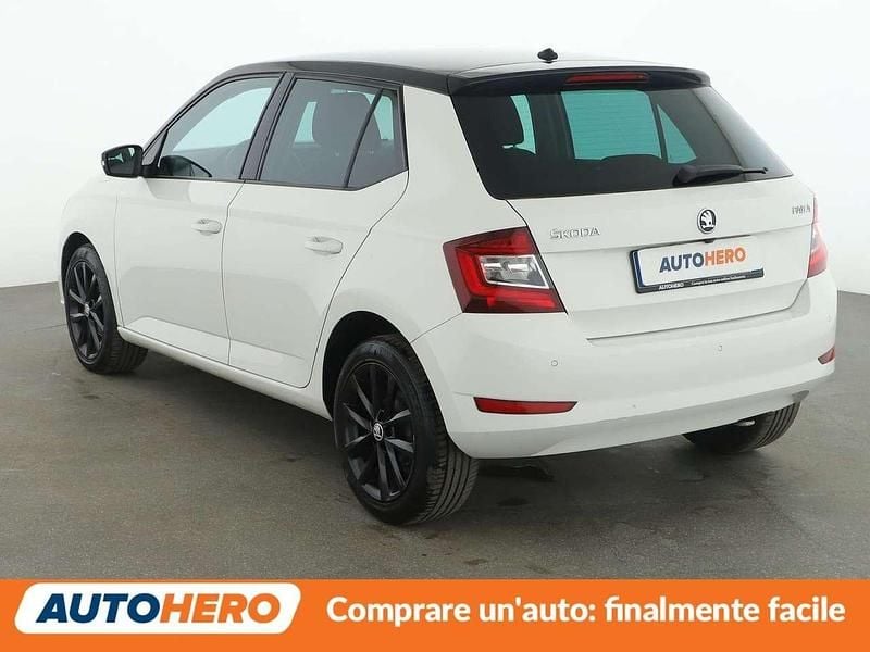 Usata Skoda Fabia 75 CV (55 kW) 2019 Bianco Utilitaria
