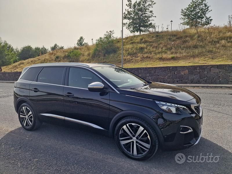 Usata Peugeot 5008 GT 180 CV (132 kW) 2018 Nero Monovolume