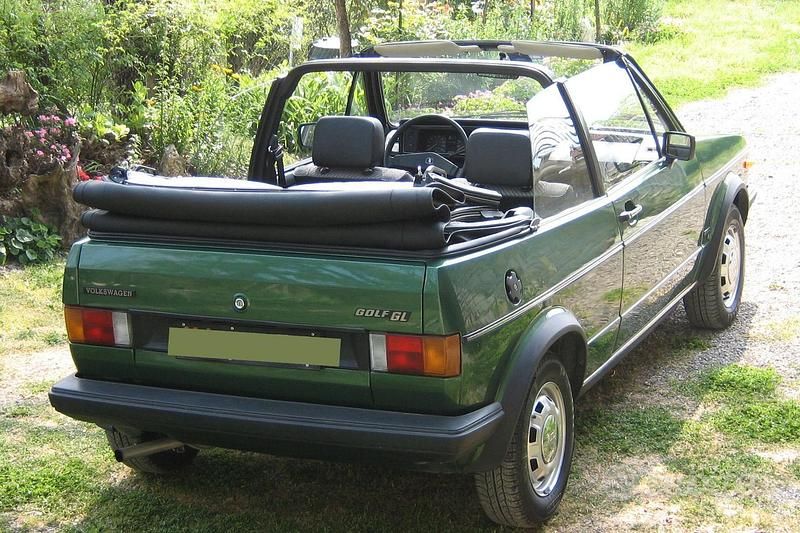Usata VW Golf 70 CV (51 kW) 1982 Verde Cabrio