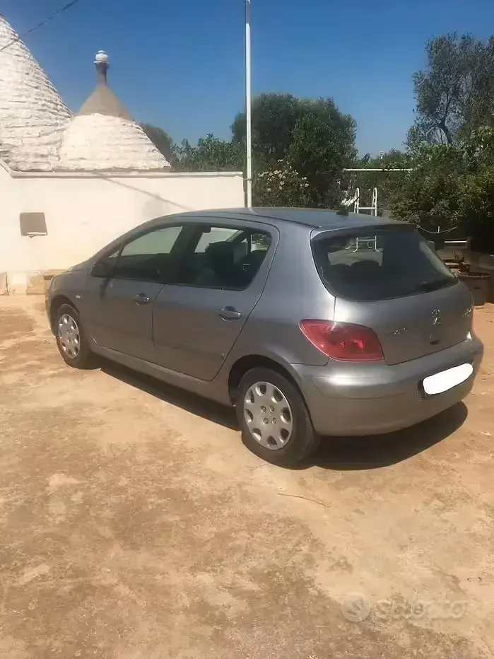 Usata Peugeot 307 68 CV (50 kW) 2005 Grigio Utilitaria