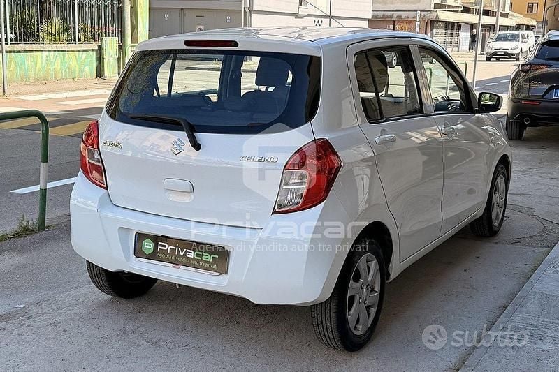 Usata Suzuki Celerio Style 68 CV (50 kW) 2016 Bianco Utilitaria
