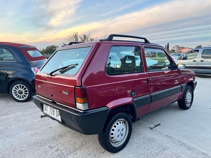 Usata Fiat Panda 34 CV (25 kW) 1998 Rosso Cabrio