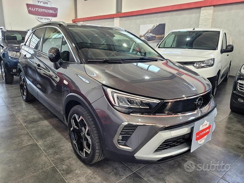 Usata Opel Crossland X Elegance 110 CV (80 kW) 2023 Grigio SUV