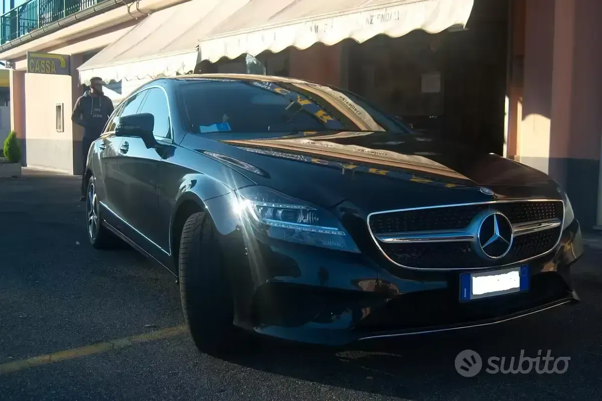 Usata Mercedes CLS250 Premium 204 CV (150 kW) 2014 Grigio Coupé