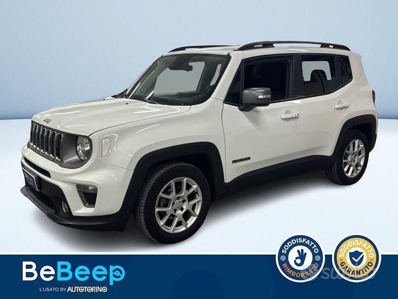 Bianco pastello Usata 2021 Jeep Renegade Limited SUV | 18.000 € (Buon prezzo) - Immagine 1/3