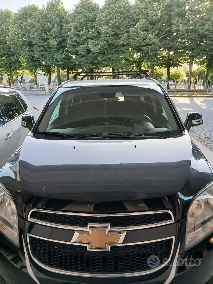 Usata Chevrolet Orlando 163 CV (119 kW) 2011 Nero Monovolume