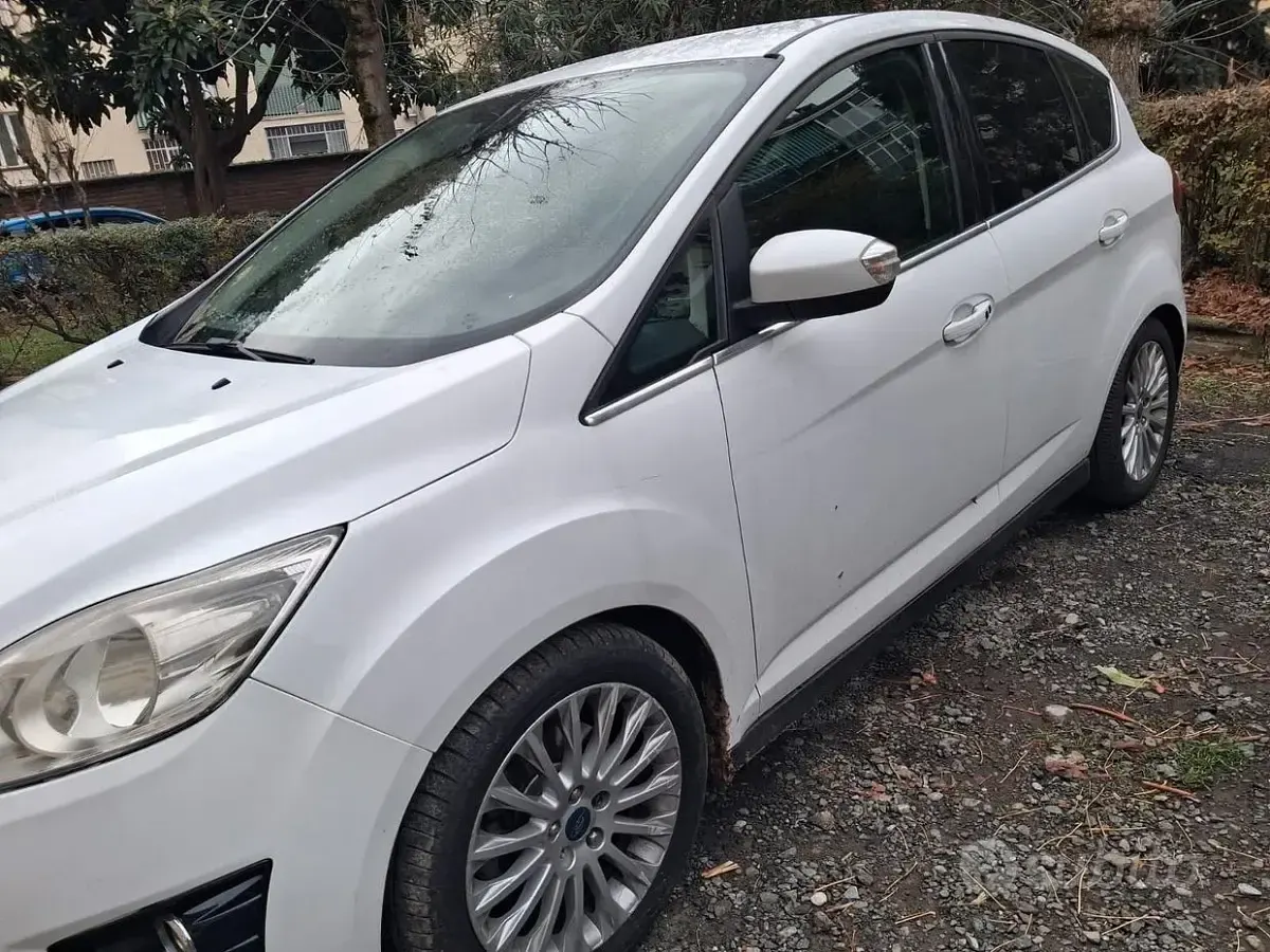 Usata Ford C-MAX 100 CV (73 kW) 2014 Bianco Monovolume