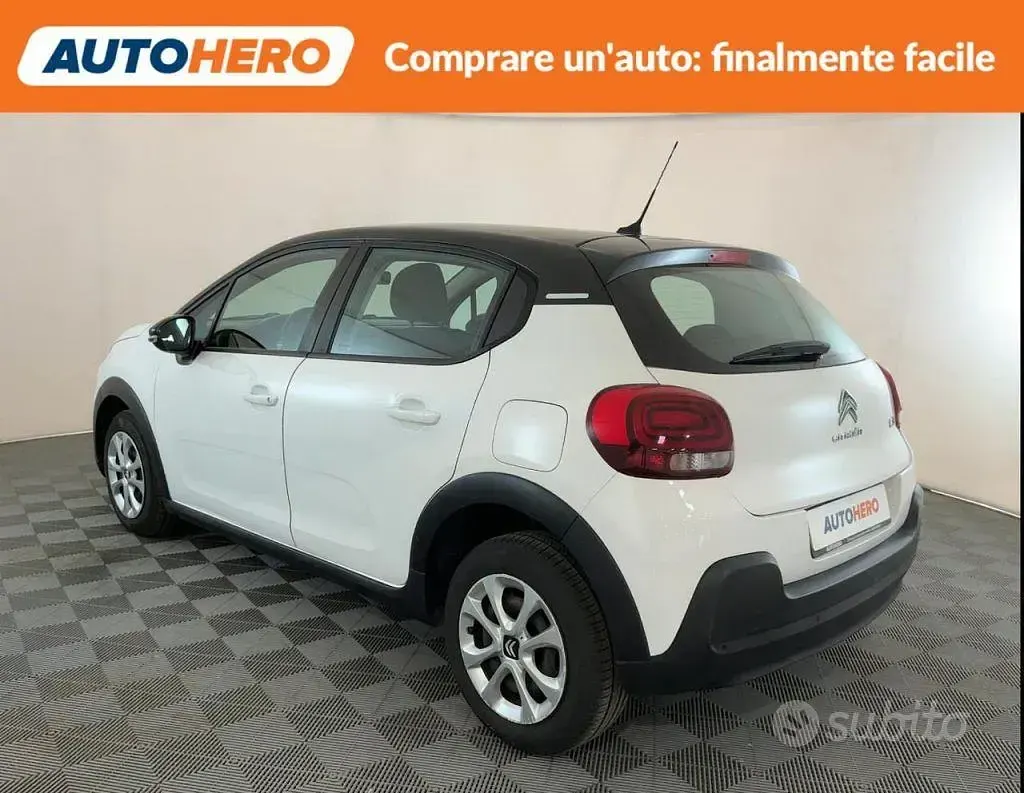 Usata Citroën C3 Feel 102 CV (75 kW) 2021 Bianco Utilitaria