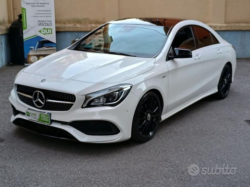 Usata Mercedes CLA200 Premium 136 CV (100 kW) 2018 Bianco Berlina
