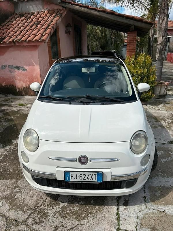 Usata Fiat 500 95 CV (69 kW) 2012 Bianco Berlina