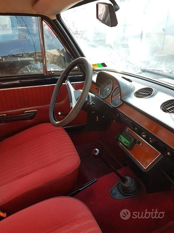 Usata Fiat 124 1970 Blu Berlina