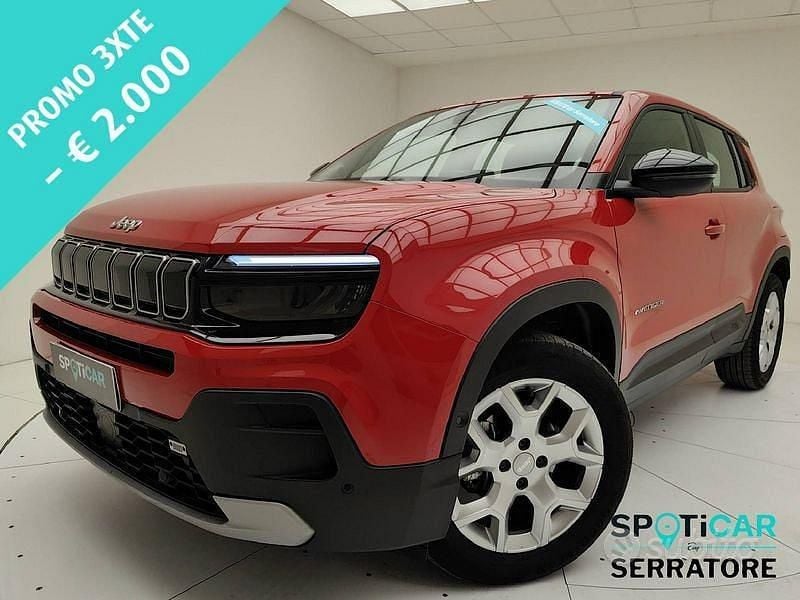 Usata Jeep Avenger Altitude 101 CV (74 kW) 2023 Rosso SUV