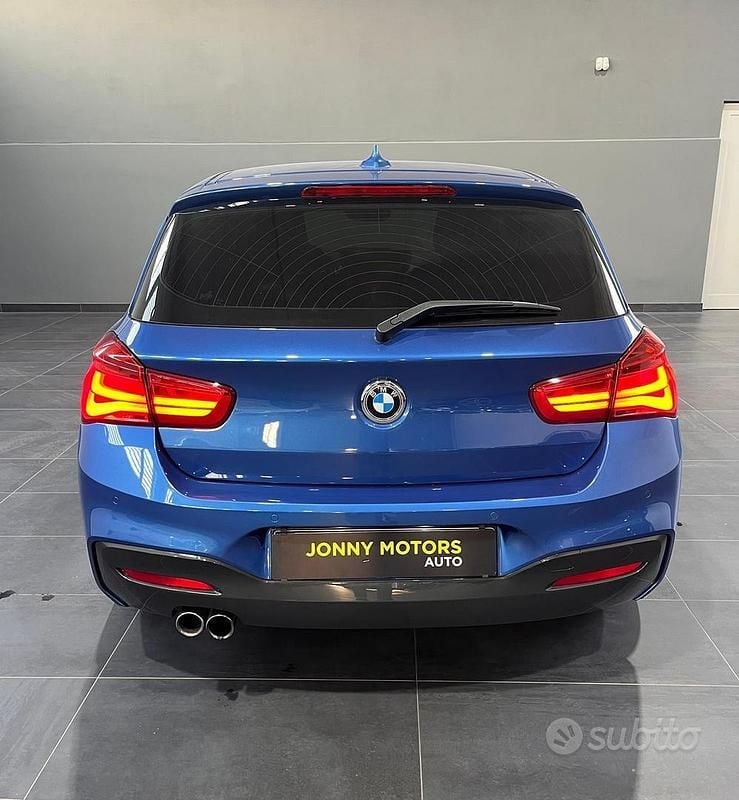 Usata BMW 120 M Sport 184 CV (135 kW) 2017 Blu Utilitaria