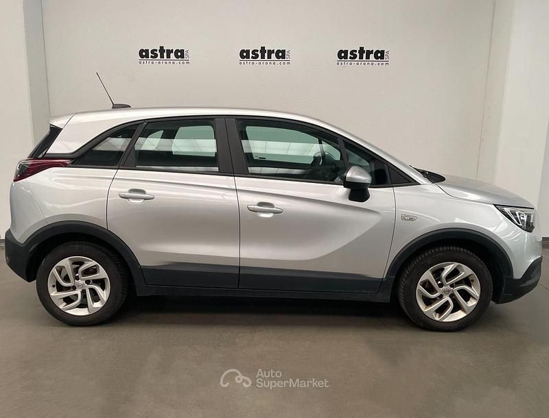 Usata Opel Crossland X S 99 CV (72 kW) 2018 Argento SUV