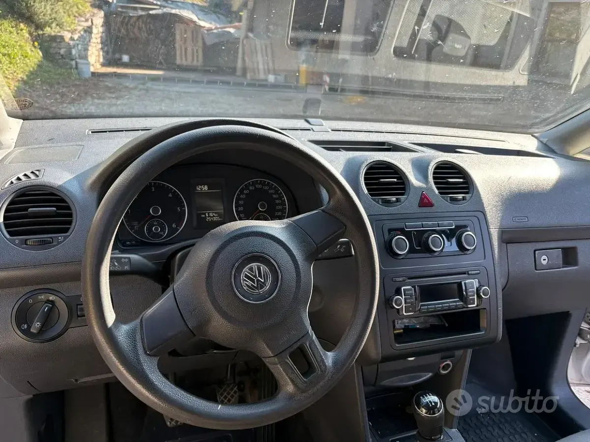 Usata VW Caddy 110 CV (80 kW) 2014 Bianco Monovolume