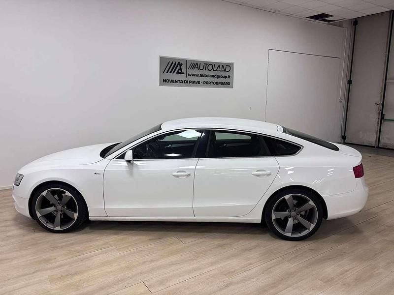 Usata Audi A5 Sportback S-Line 177 CV (130 kW) 2013 Bianco Utilitaria