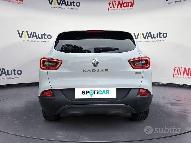 Usata Renault Kadjar Intens 110 CV (80 kW) 2017 Bianco SUV