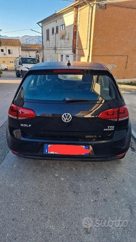 Usata VW Golf VII Highline 110 CV (80 kW) 2017 Nero Berlina