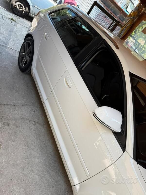 Usata Audi A3 140 CV (102 kW) 2009 Bianco Berlina