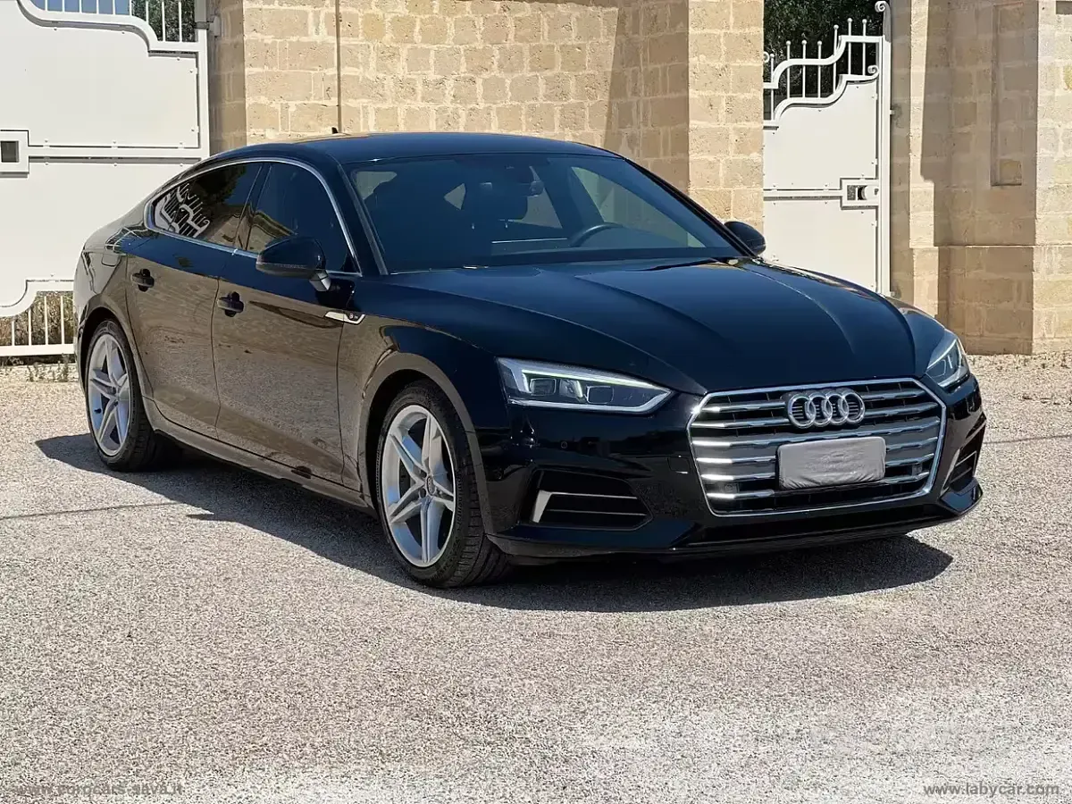 Usata Audi A5 Sport 190 CV (139 kW) 2019 Nero Coupé