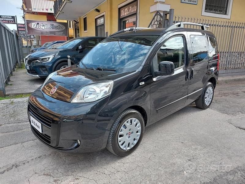 Usata Fiat Qubo Lounge 80 CV (58 kW) 2016 Nero Monovolume