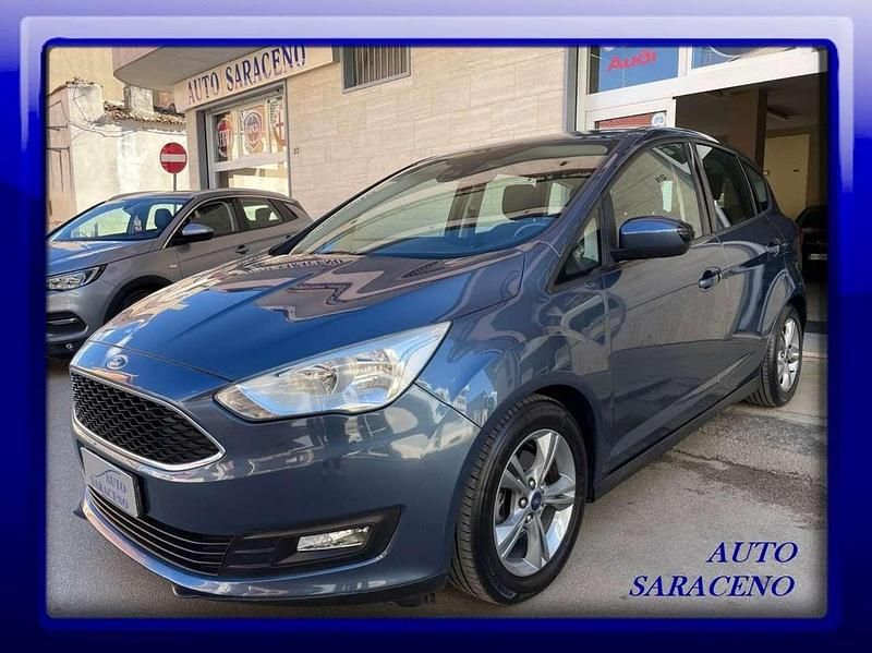 Usata Ford C-MAX Business Edition 120 CV (88 kW) 2018 Blu/azzurro Monovolume