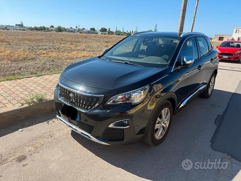Usata Peugeot 3008 120 CV (88 kW) 2017 Nero SUV