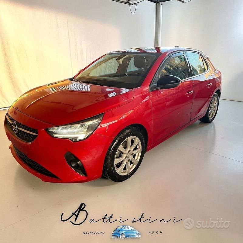 Usata Opel Corsa Elegance 101 CV (74 kW) 2020 Rosso Utilitaria
