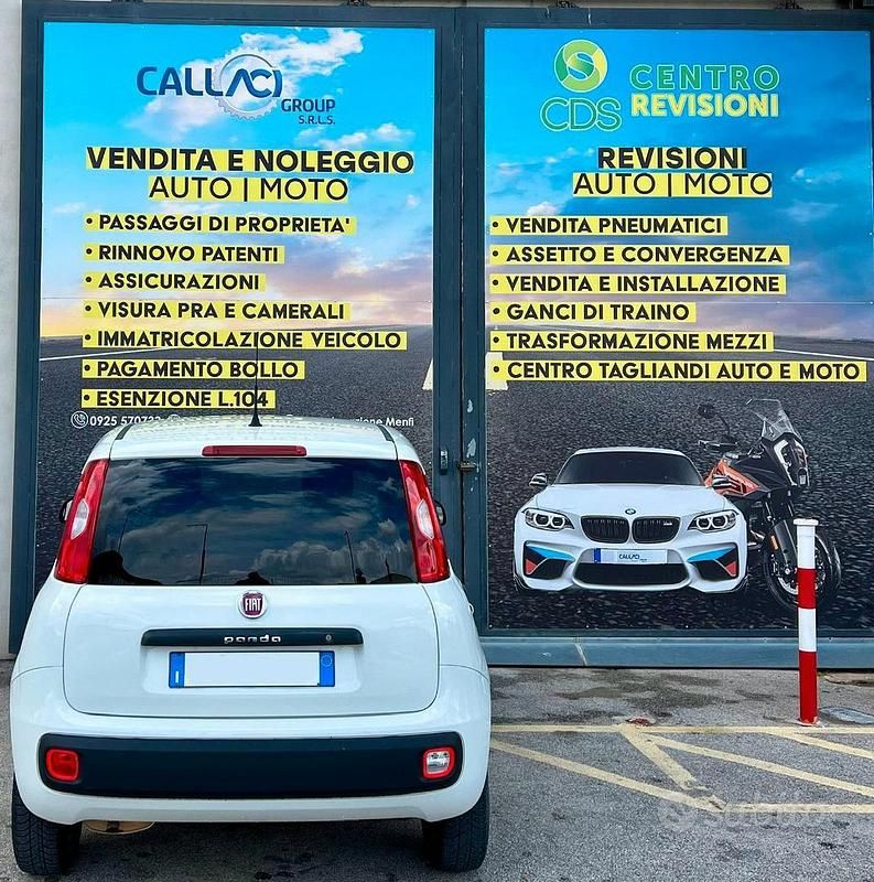 Usata Fiat Panda 69 CV (50 kW) 2018 Bianco Utilitaria