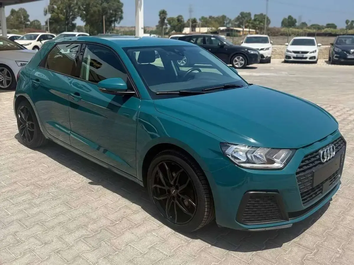 Usata Audi A1 Sportback S-Line 86 CV (63 kW) 2019 Verde Utilitaria